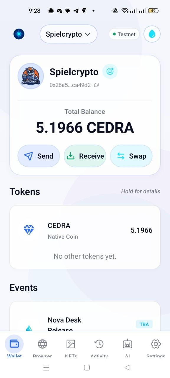 Nova Wallet Screenshot