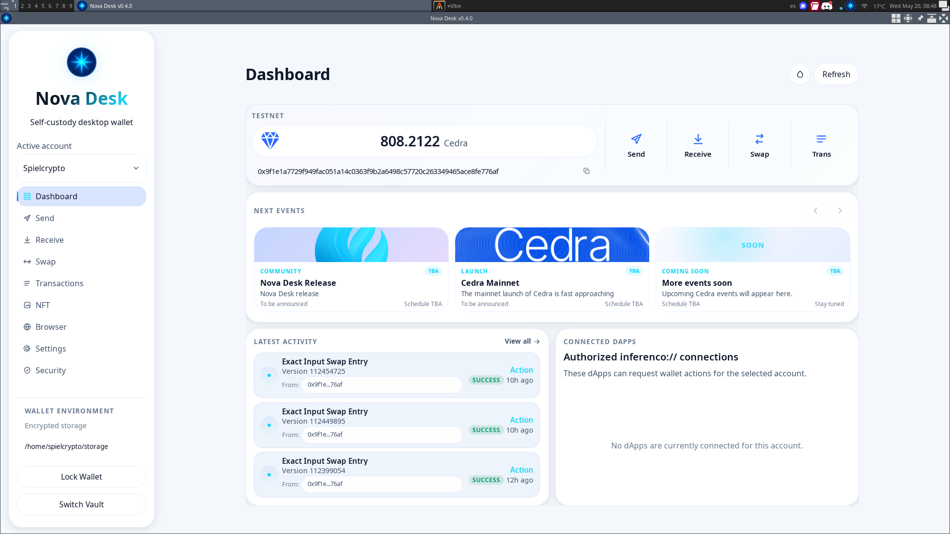 Nova Desk Screenshot
